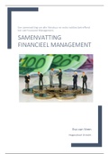 Samenvatting Financieel Management - Eva van Veen