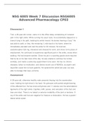NSG 6005 Week 7 Discussion NSG6005 Advanced Pharmacology CP03/Discussion Question Week 7 Jaime Cochran/Ibuprofen vs. naproxen