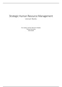 SHRM summary + lecture notes