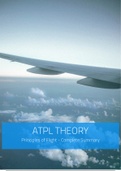 ATPL Theory - Principles of Flight Summary