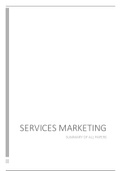 Services Marketing - Summary of all papers