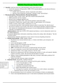 Chamberlain College of Nursing : NR565 Week 4 Midterm Exam Study Guide  (4 Versions), NR565 Final Exam Study Guide (2 Versions), NR 565  Discussion ( Week 1 to Week 7): Advanced Pharmacology Fundamentals