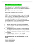 Chamberlain College of Nursing : NR565 Week 1 Lesson Notes / NR 565 Week 1 Lesson Notes: Advanced Pharmacology Fundamentals (LATEST, 2020)