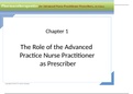 Chamberlain College of Nursing : NR565 Week 2 PPT- Pharmacotherapeutics for Advanced Nurse Practitioner Prescribers : Advanced Pharmacology Fundamentals (LATEST, 2020) 