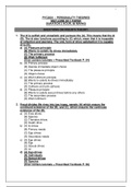 PYC2601 Personality Theories MEGA EXAM PACK (answers/page references)