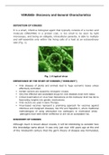 VIRUS- Discovery and General Characteristics