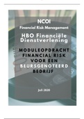 NCOI geslaagde module Financial Riskmanagement HBO Financiële Dienstverlening