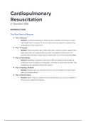 CPR / AED / First-Aid Training Guide + Answer Key