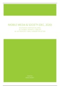 Mobile media & Society: an extensive overview
