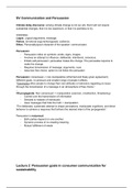 Samenvatting Communication and Persuasion (CPT-23306) Complete summary Communication and Persuasion