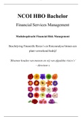 NCOI geslaagde module Financial Risk Management 2020 cijfer 8