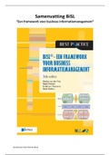 Samenvatting BiSL - een framework voor Business informatiemanagement 3e editie