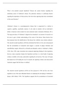 Essay Neuroscience & Behaviour ( C1016 Principles of Neuroscience) 