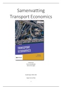Volledige Samenvatting & Notities Logistiek en Transport