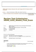 HRMG 4202 Week6 Final Exam