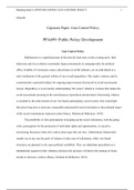 PPA699 Capstone Paper: Gun Control Policy PPA699: Public Policy Development Gun Control Policy 	Ruthlessness is a significant part of the time the lead story on the evening news. Bad behaviour and its revolution consistently figure prominently in campaign