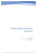 Operationeel Beheer en Logistiek