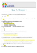 NAPSRX EXAM PREPARATION PRACTICE QUESTIONS WITH ANSWERS / NAPSRX QUIZZES 1 TO  21 & CHAPTER 1 TO CHAPTER 23 | NEWEST - 2021) | UNIVERSITY OF PHOENIX 