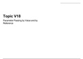 Class notes CMPUT229: ValueVsReferenceParameterPassing
