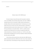 rhetorica analysis final draft.docx    ENG-105  Rhetorical Analysis of CDC/ADHD Document   The Center for Disease Control and Prevention (CDC) has produced a website that revolves around ADHD to educate individuals and their families of the matter of ADHD
