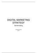 Samenvatting Digital Marketing Strategy | Kennisclips, colleges & reader