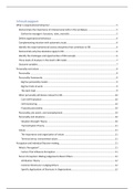 Summary Organizational Behavior, Global Edition, ISBN: 9781292259239  Organizational Behavior (OHR)
