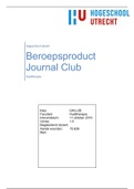 I-PROD Journal Club Interventie Drukkleding Blok A2