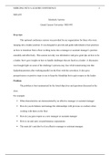 Scholarly Activity NRS 493 .docx  NRS-493  Scholarly Activity  Grand Canyon University: NRS-493  Overview  This optional conference session was provided by my organization for those who were merging into a leader position. It was designed to provide and g