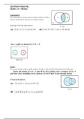 Class notes Quantitative Reasoning (MAT1100) 