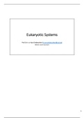 Eukaryote systemen (Jo Van Ginderachter)