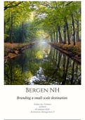 Branding Bergen NH - Minor Destination Management
