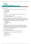 Huber: Leadership & Nursing Care Management, 6th Edition Exam 2 Unit 4-6