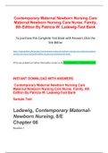 Contemporary Maternal Newborn Nursing Care Maternal Newborn Nursing Care Nurse, Family, 8th Edition