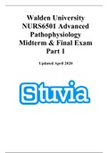 Exam (elaborations) NURS 6501 / NURS6501