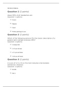 MN 566: Unit 5 Midterm Exam. Questions And Answers. A Rated.