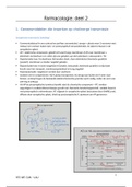 Samenvatting Boek 2 Farmacologie en Farmacokinetiek