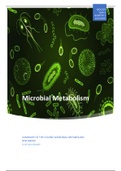 Microbial Metabolism (NWI-BB090) Radboud Univeristy