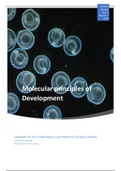 Molecular principles of development (NWI-BB084B) Radboud University