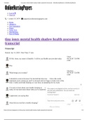 tina jones mental health shadow health assessment transcript