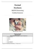 NRSG 3303 Week_4_Newborn_Case_Study_SKINNY Reasoning-2020 | Cynthia Sonnesso_Normal Newborn SKINNY Reasoning_Baby Boy Jones