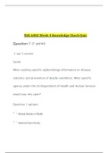 NSG6002 WEEK 4 KNOWLEDGE CHECK QUIZ / NSG 6002 WEEK 4 QUIZ (KNOWLEDGE CHECK) : SOUTH UNIVERSITY |LATEST-2021, 100% CORRECT Q & A, DOWNLOAD TO SECURE HIGHSCORE|