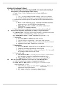 PSYC 111 Full In-Depth Course Outline