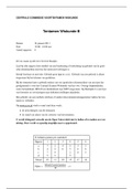 VWO Wiskunde B | CCVX Voortentamen met Uitwerkingen 01-2011