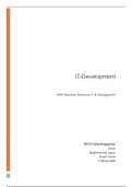 Moduleopdracht IT-Development - cijfer 9