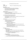 Lecture notes Topics in Business Economics