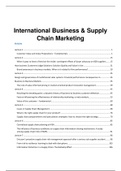 Samenvatting International Bus.& Supply Chain Market (EBB609B05)