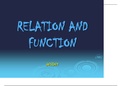 Relations And Functions/7 Functions table( Complete Solution)