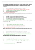 NURS 101 Predictor Test Questions and Answers