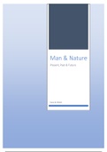 Man & Nature - Present, Past and Future