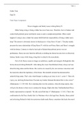 English 126 final essay 2 (King Henry IV part 1): Power struggle & family issues